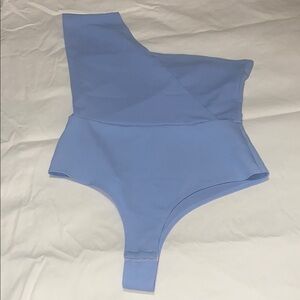 PrettyLittleThing Baby Blue Bodysuit